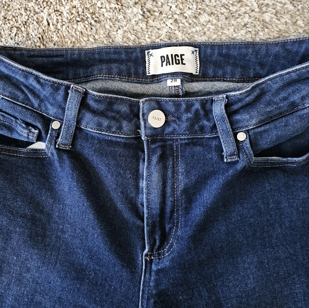 Paige Women's Skinny Ankle Jeans sz 28 - Picture 3 of 7